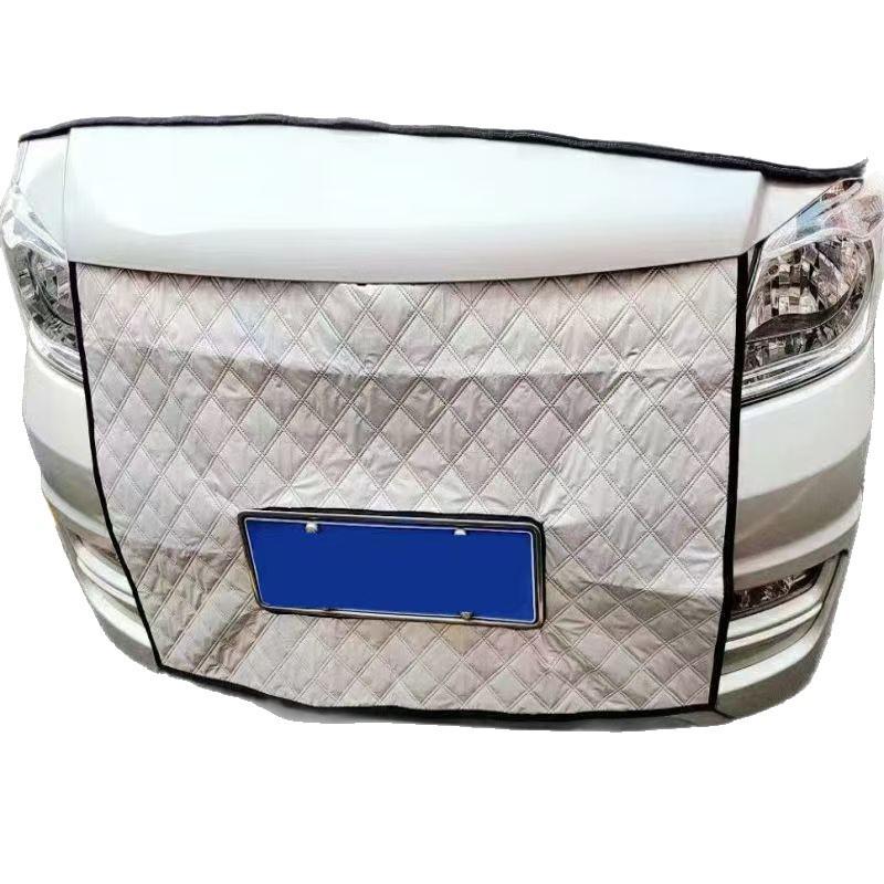 Универсальный зимний чехол-утеплитель для лобового стекла и радиатора автомобиля