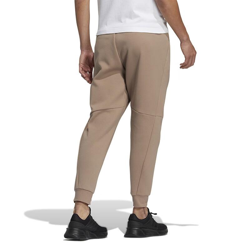 adidas Мужские вязаные спортивные штаны хаки со средней резинкой HN8992