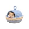 Scratch Resistant Weave Hamster Nest Wear Resistant Hamster Cage Guinea Pig Tunnel  Rest Shelter