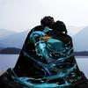 Pokémon Squirtle Water Flannel Blanket Soft Warm Plush Throw For Home Decor Sofa Bed Cover Travel Camping Shawl Anime Fans Gift