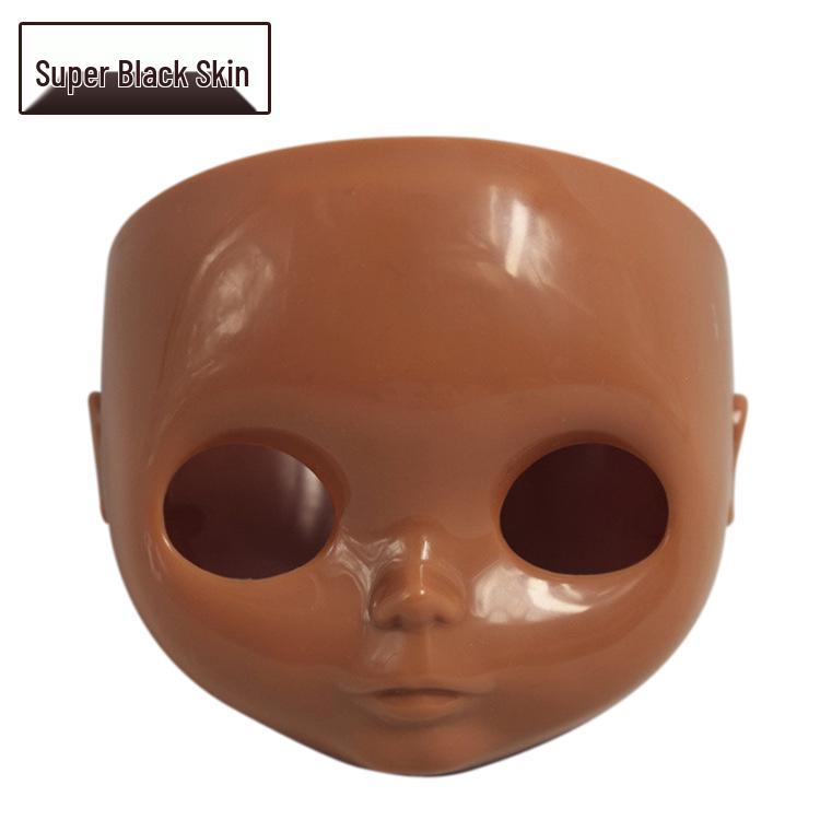 Лицевая часть куклы Blythe ICY DBS: Инструмент для практики перекрашивания своими руками с вариантами: без макияжа, нормальная и прозрачная кожа
