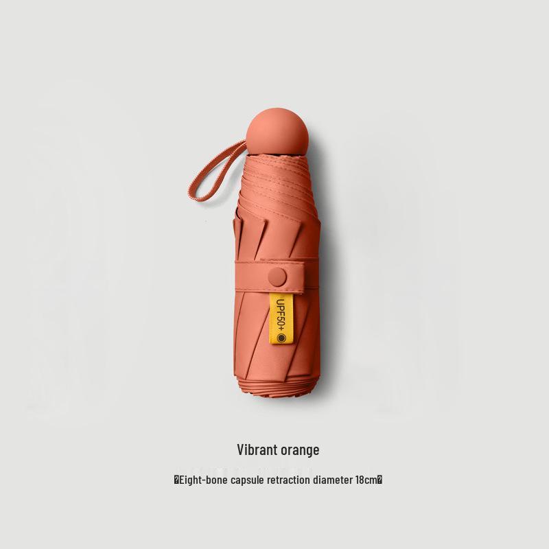 50% скидка на женский портативный солнцезащитный зонт - Защита от УФ-лучей, Ручное складывание, Зонт от дождя и солнца