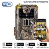 Охотничья камера SUNTEKCAM Wifi900pro, 36 МП, 4K, водонепроницаемость IP65