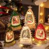 Christmas Tree Shape Christmas Snow Globe Christmas Tree Ornament  Home Decoration