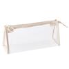 Pencil Pouch Portable Large Capacity Transparent Korean Style Stationery Bag School Supplies