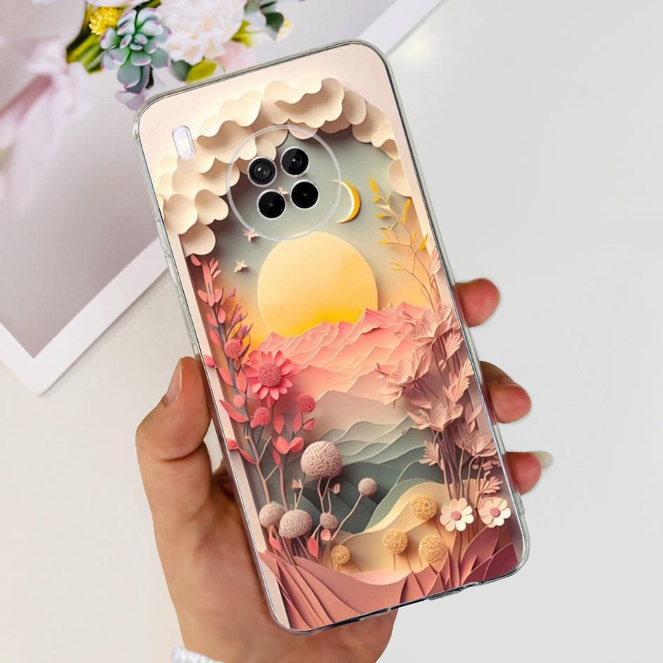 Чехол для Huawei Y9a Чехол-обложка Для Huawei FRL-22 FRL-23 FRL-L22 FRL-L23 Nova Y9a Чехол для телефона Мягкий силикон Прозрачная защита Funda Capa
