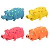 Soft Latex Latex Pig Toy Textured Surface Squeaky Pet Toy Small Dog Toy  Small Medium Dogs