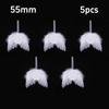 Diy Angel Wing Pendant For Christmas Tree Sublimation Preparation For Family Gifts Seasonal Christmas Decorat Party Props Gifts