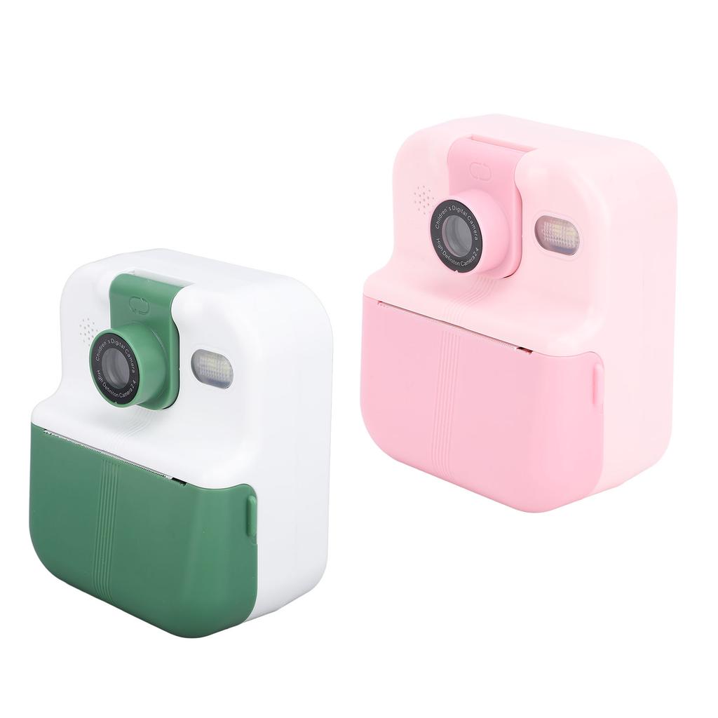 Camera Instant Print 2.4 Inch IPS Screen Selfie Digital Camera with 1080P Videos Portable Travel Cam