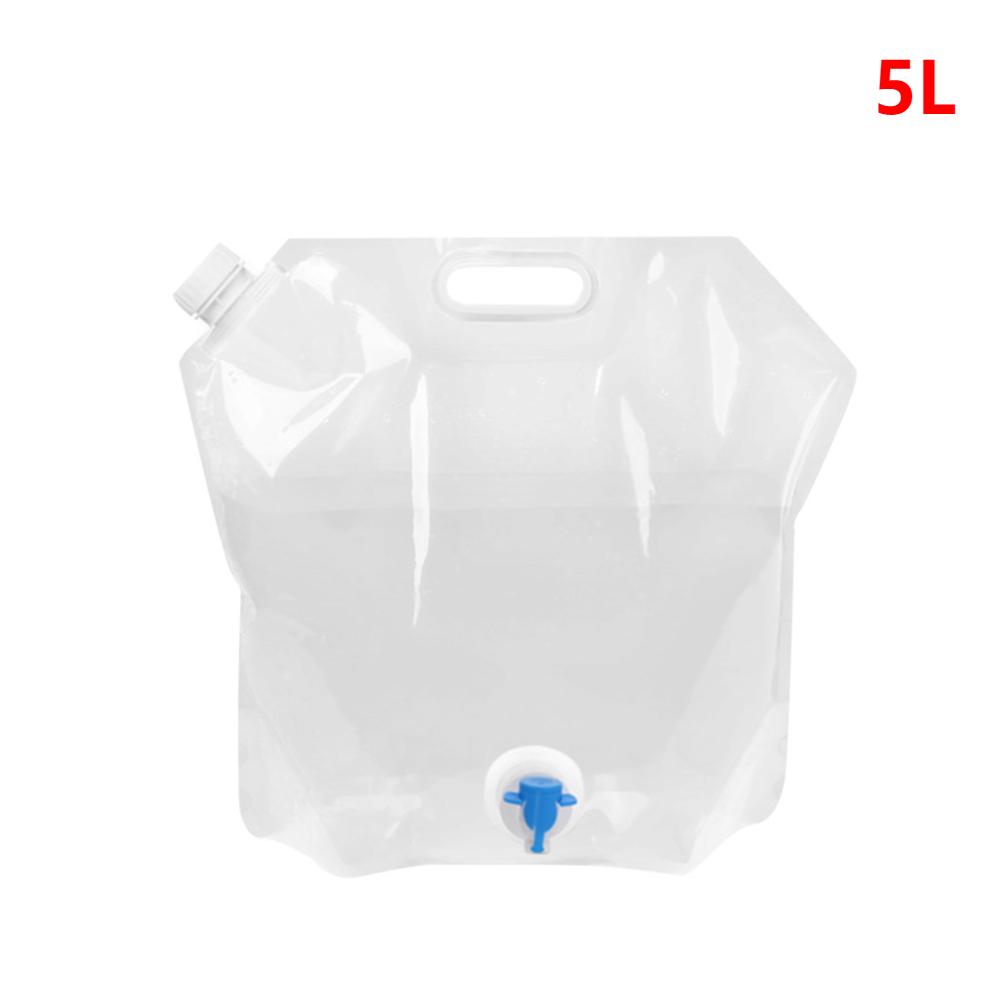 15-5 л Ведро для воды Портативное Не содержит БФА Канистра для воды для автомобиля Бак Большой вместимости для кемпинга на открытом воздухе/Пеших походов Аварийное хранение
