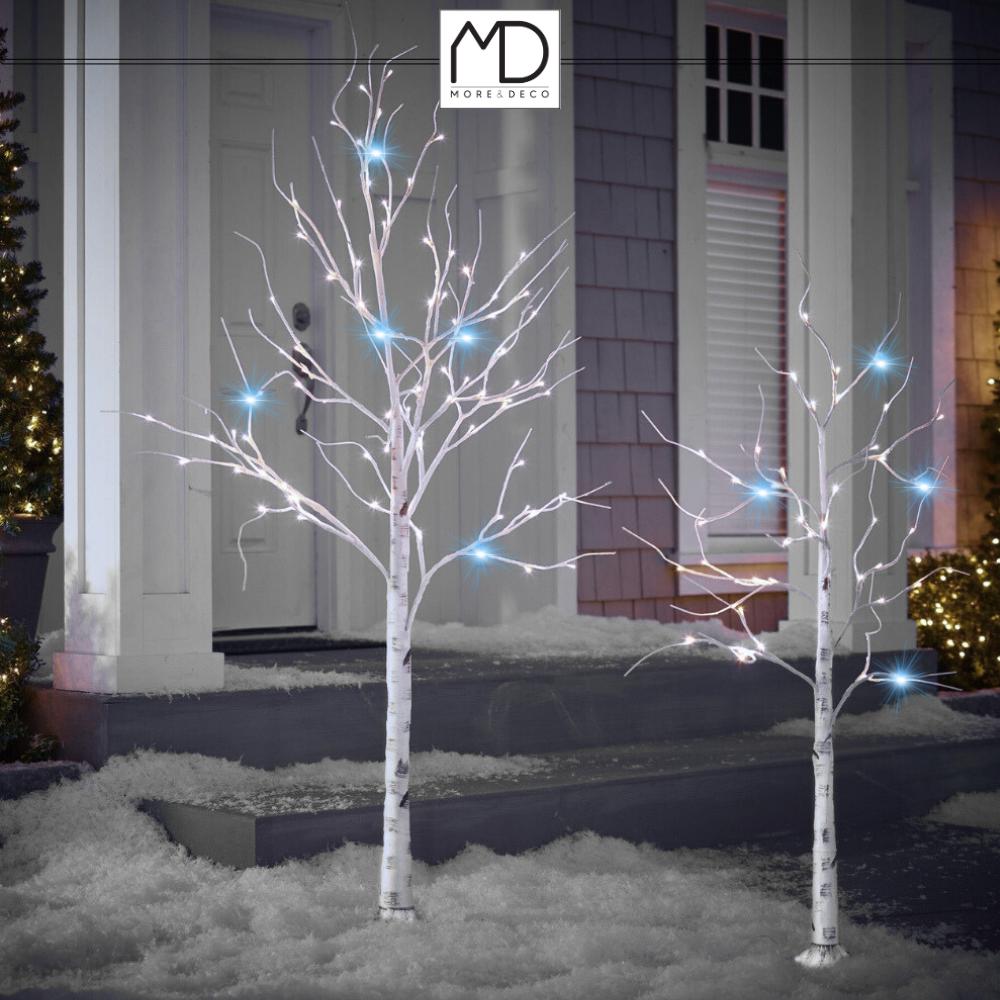 FLASH CHRISTMAS TREE BIRCH LED CHRISTMAS DECORATION 150CM 120 LED Cold