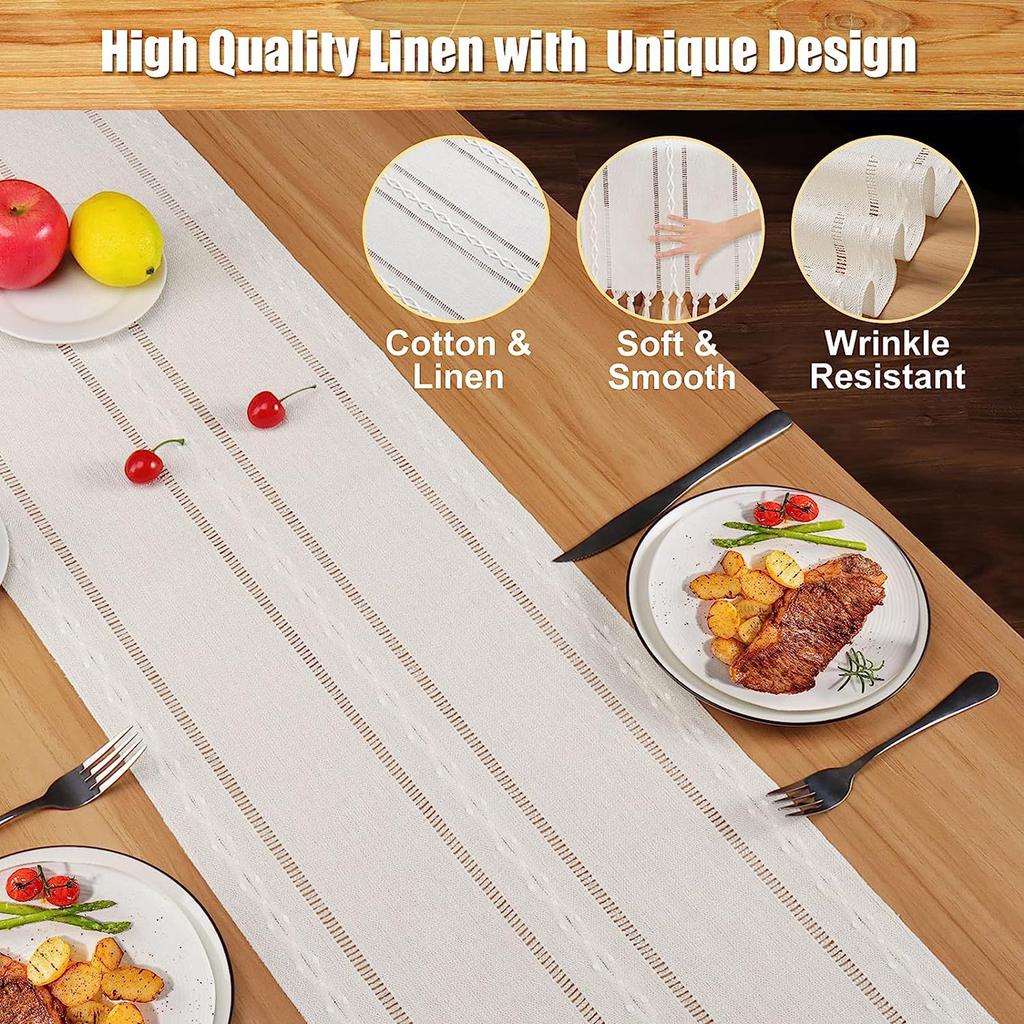 Дорожка на стол с кисточками, удобное уникальное украшение стола, подарок на новоселье