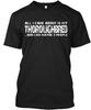 ALL I CARE IS THOROUGHBRED T-Shirt Made In the USA Size S To 5XL