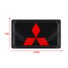 3D Logo Epoxy Resin Short Car Stickers Body Decor Decal for Mitsubishi Outlander I200 Pajero Eclipse ASX Lancer Space Delica Ex