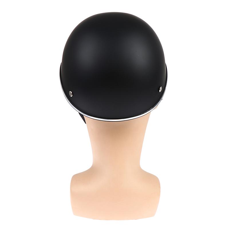 1 шт., мотоциклетный полушлем, защитная каска, гонщик, скутер, половина лица, винтажная краска