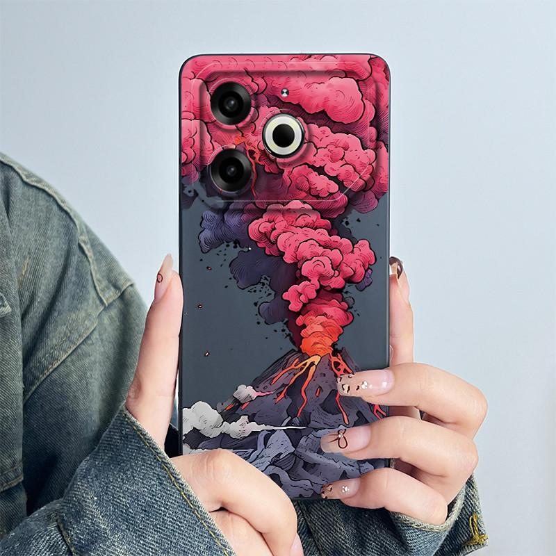 Чехол для телефона Tecno Pova 6 Neo Задняя крышка Pova 6Neo Силиконовый Милый Панда Цветок Мальчики Девочки Мультяшный Корпус Защитный Coque Funda