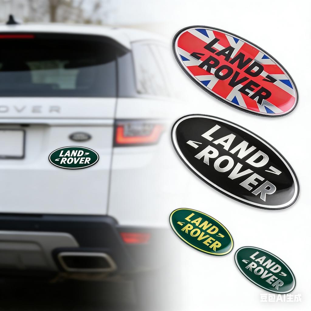 Front Grille Trunk Emblem for Land Rover Discovery 3 4 Range Rover Evoque Velar Freelander Sport Defender Car Badge Decoration FG7