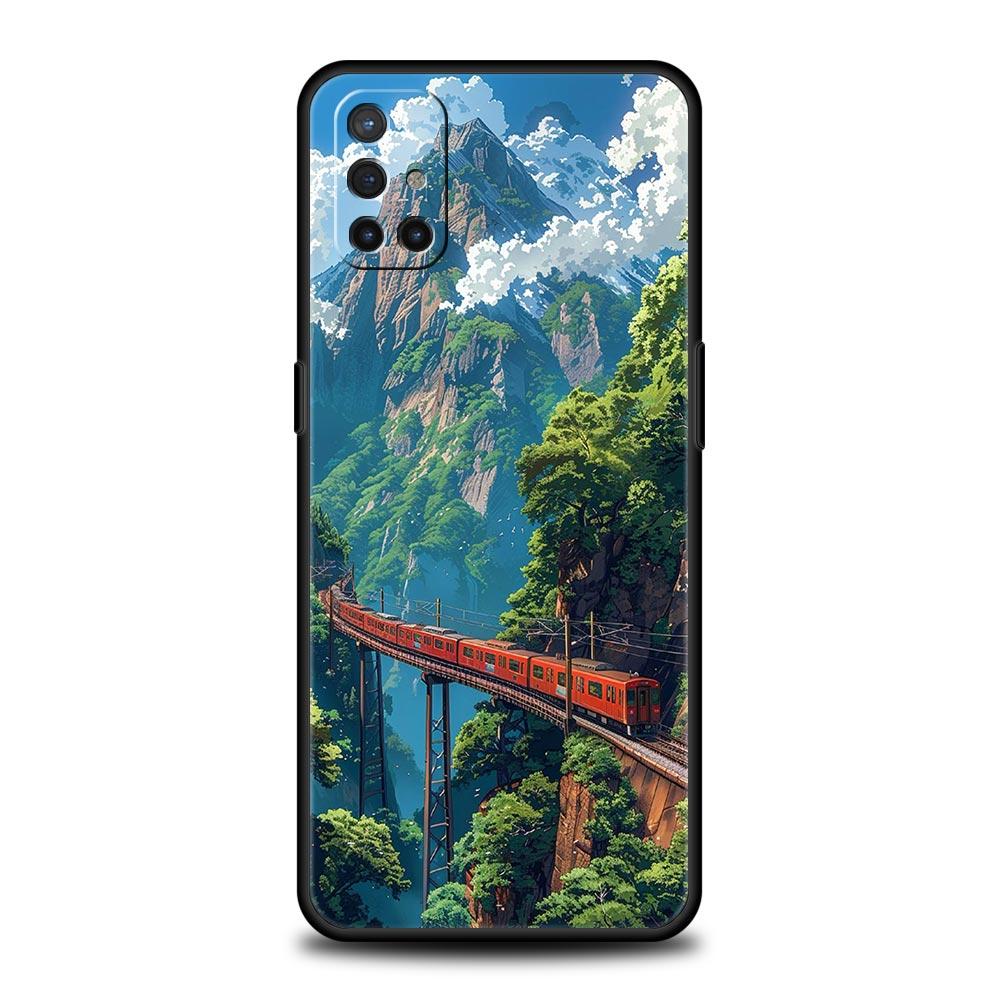 Серия «Пейзажи Японии» Чехол со сценами для OnePlus 13 12 11 10 9 8 7T Pro 13R 12R 10R 9RT 8T Nord N200 N30 2T CE 2 3 5G Lite Чехол