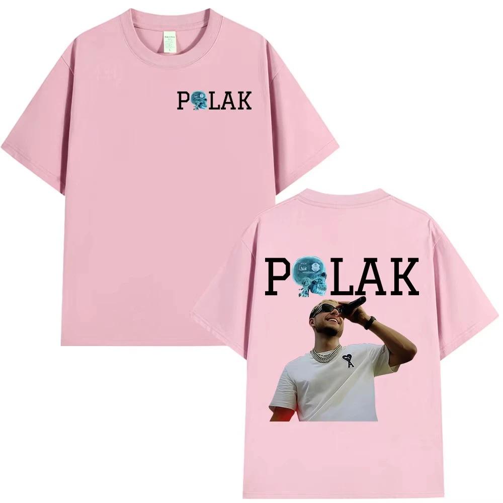 Rapper PLK Portrait Graphics 100Cotton Music Tshirt 2026 New Summer Hip Hop Unisex Ventilate Short Sleeve Shirt Fan Gifts