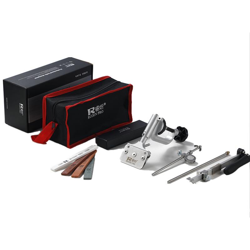 1 комплект точилка с фиксированным углом Ruixin 4RUIXIN Metal RX008 Flip Multi-function 4 точильных камня Outdoor Home