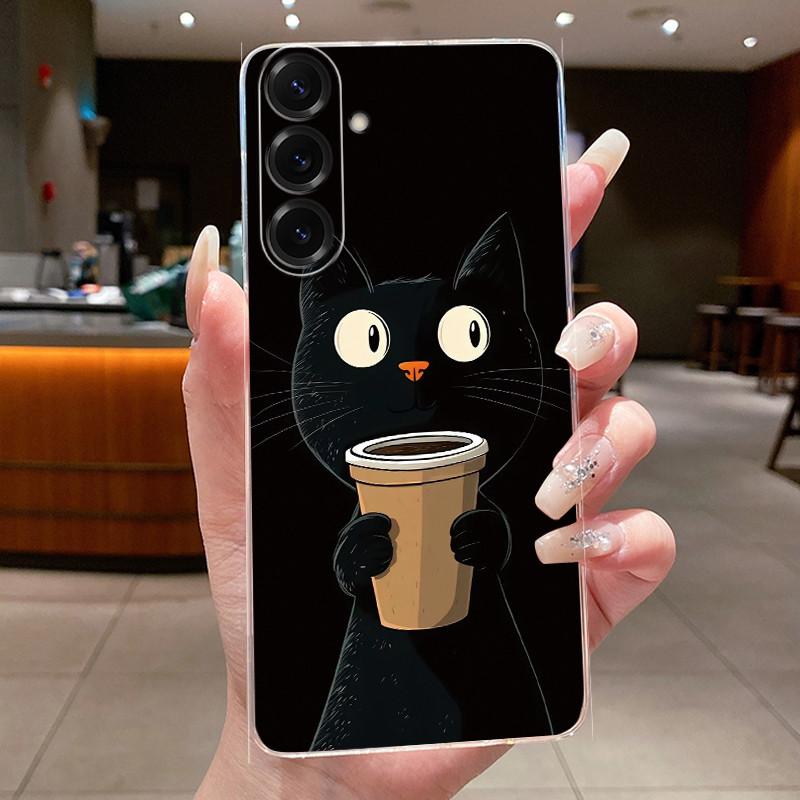 Чехол для телефона Samsung Galaxy A17 5G Силиконовый мягкий Роскошный Дракон Милый Крутой Для Мальчиков Девочек Задняя крышка Прозрачный Бампер Оболочка