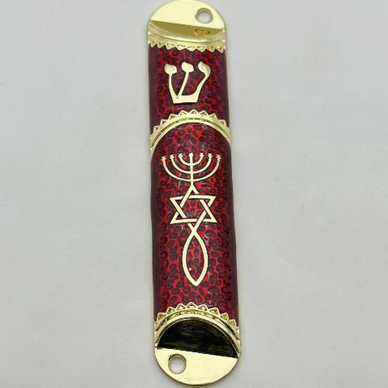 Золотая Корона Благословение Иерусалима Металлический Косяк Двери от Holy Land Market