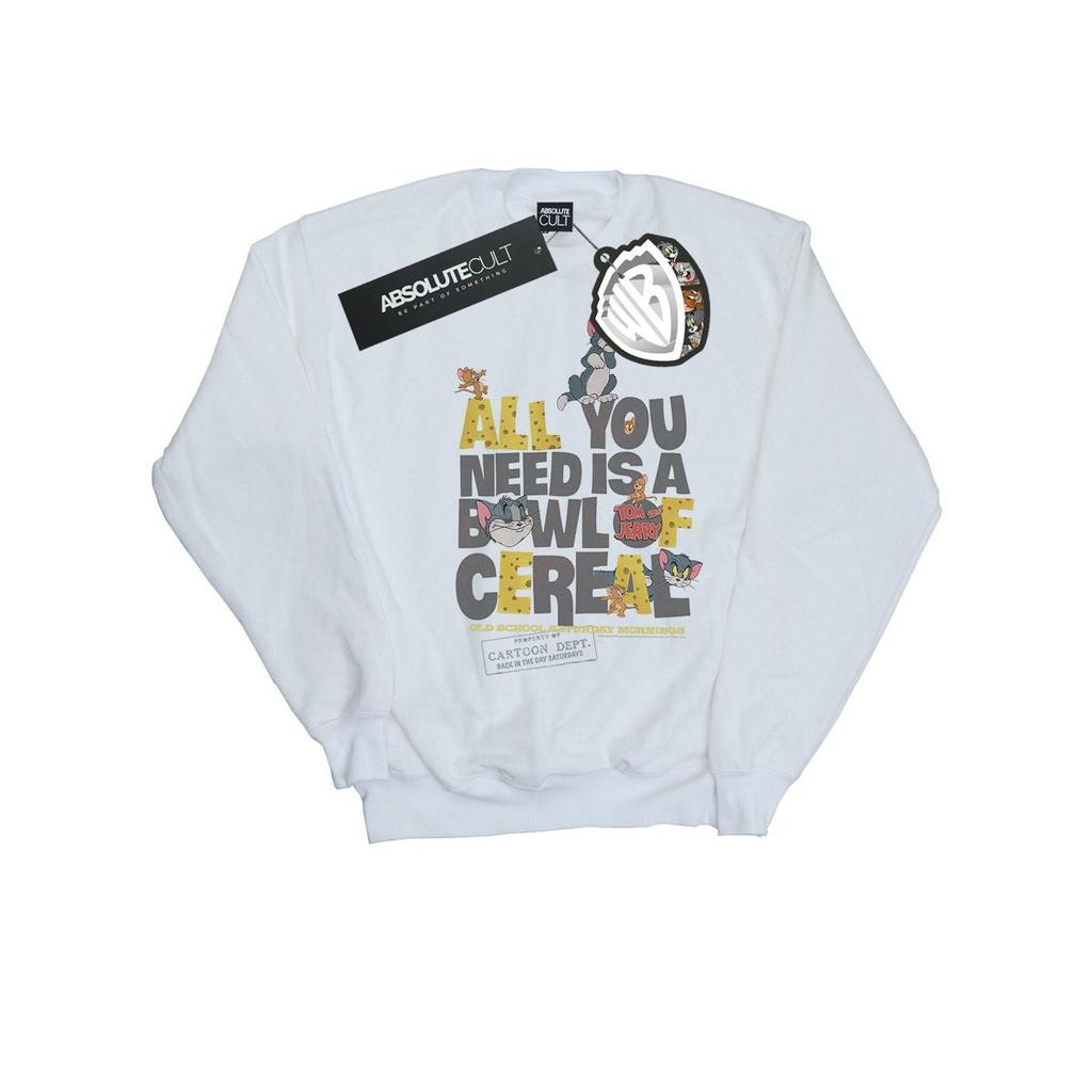 Tom And Jerry Womens/Ladies All You Need Is Sweatshirt