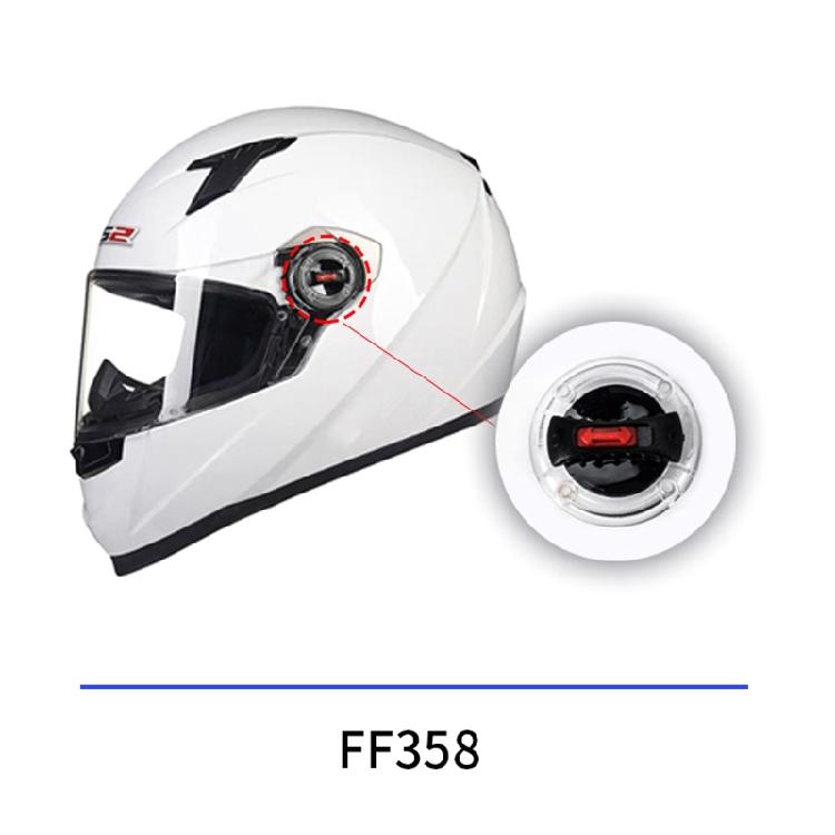 Основание козырька, линза, переключатель, аксессуары для шлема FF370/358/386/394/325/396
