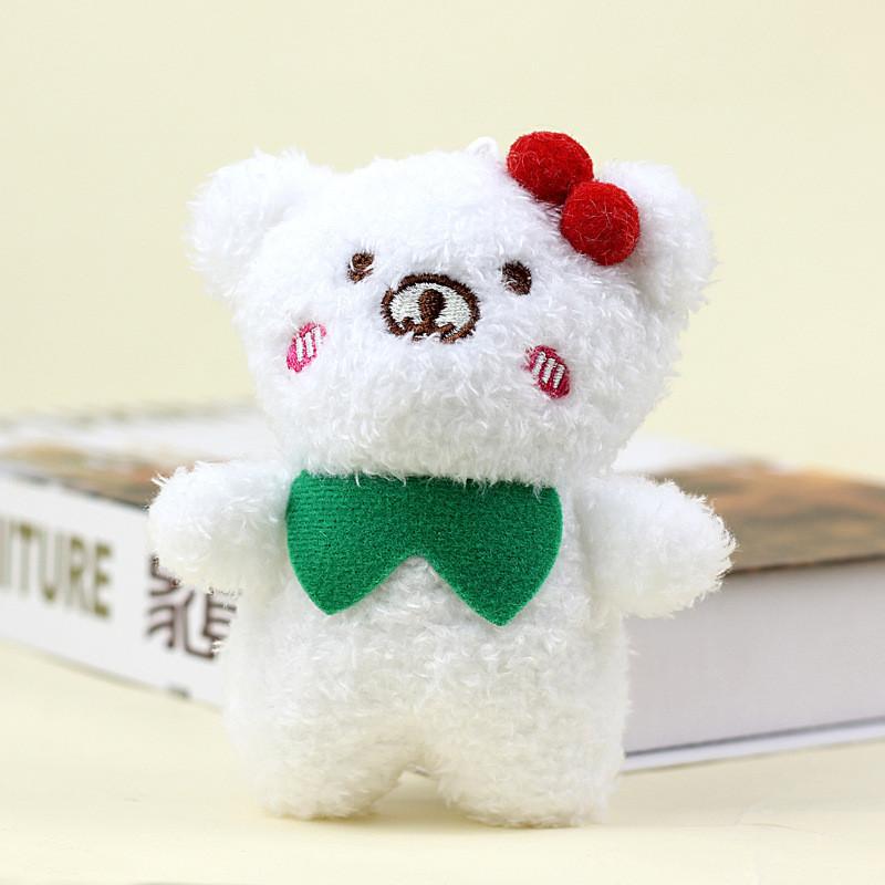 Adorable Teddy Bear Plush Toy With Scarf And Keychain For Kids And Adults