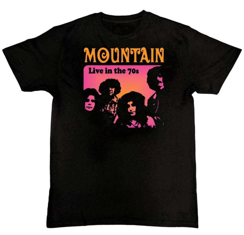 Mountain Band Graphic Print Mens T-Shirt S-4XL