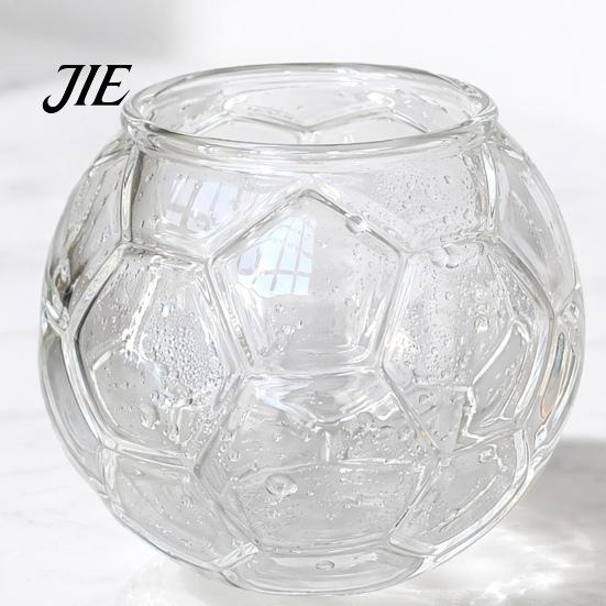 Whiskey Glass Football Shape Soccer Beer Glass, Shaped Cup, Large Capacity Drinking Mug for Craft Beer, Home Bar Sports Fan Gift
