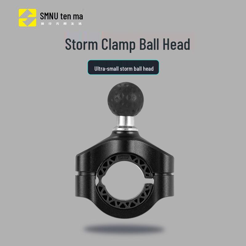 SMNU Motorcycle Handlebar Phone Holder with 20mm Ball Head