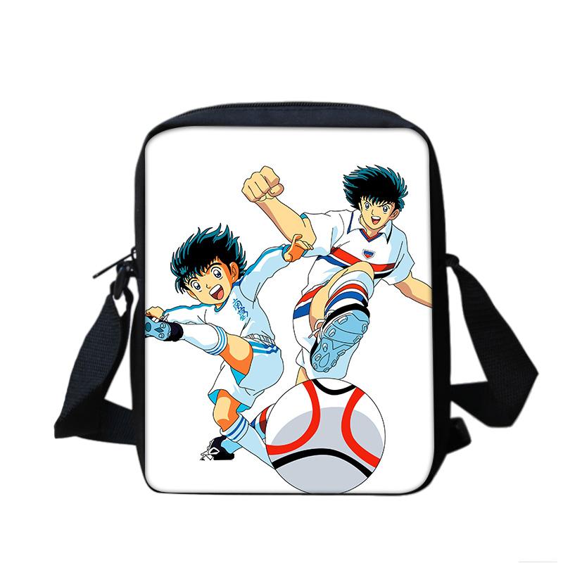 Многофункциональная сумка через плечо Captain Tsubasa большой вместимости, идеальный подарок для мальчиков и девочек на школьные дни рождения