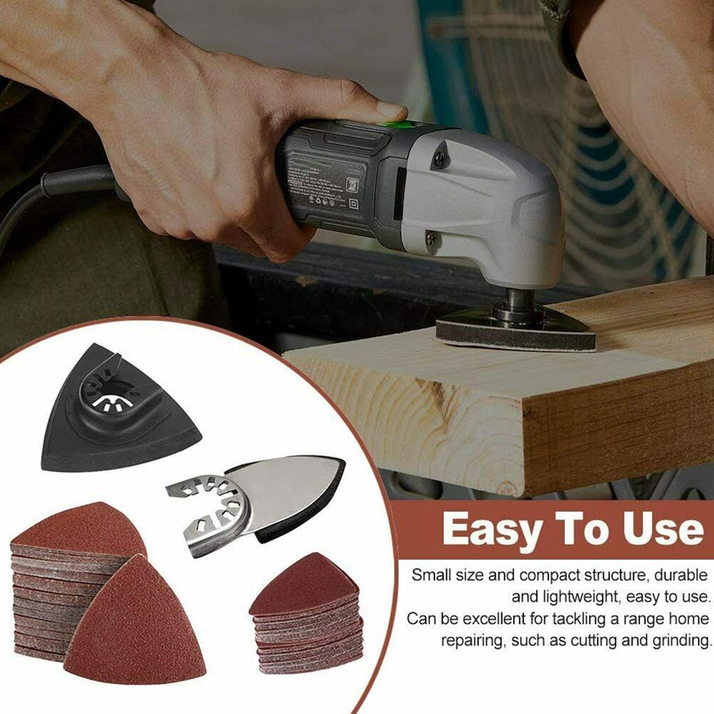 124/248Pcs Quick-release Oscillating Tool Multi-function Tool Saw Blades Renovator Trimmer Blades for Wood Plastic Metal Cutting