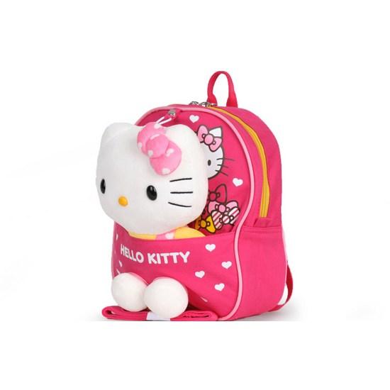 Hello Kitty Seat Belt Detachable Doll Backpack KTY-PB24P, a Popular Character In Korea