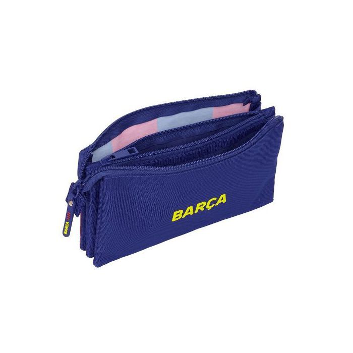 Trousse à crayons - FC BARCELONE - Multicolore - Synthétique - 22x12x3 cm - Mixte