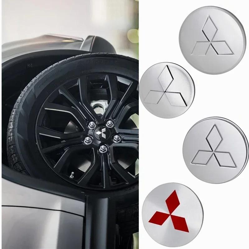 Для Mitsubishi Ralliart Lancer ASX Colt Pajero Outlander Eclipse Delica 4 шт./комплект Колпачки центральных ступиц колес Автомобильные Колпачки ступиц Аксессуары