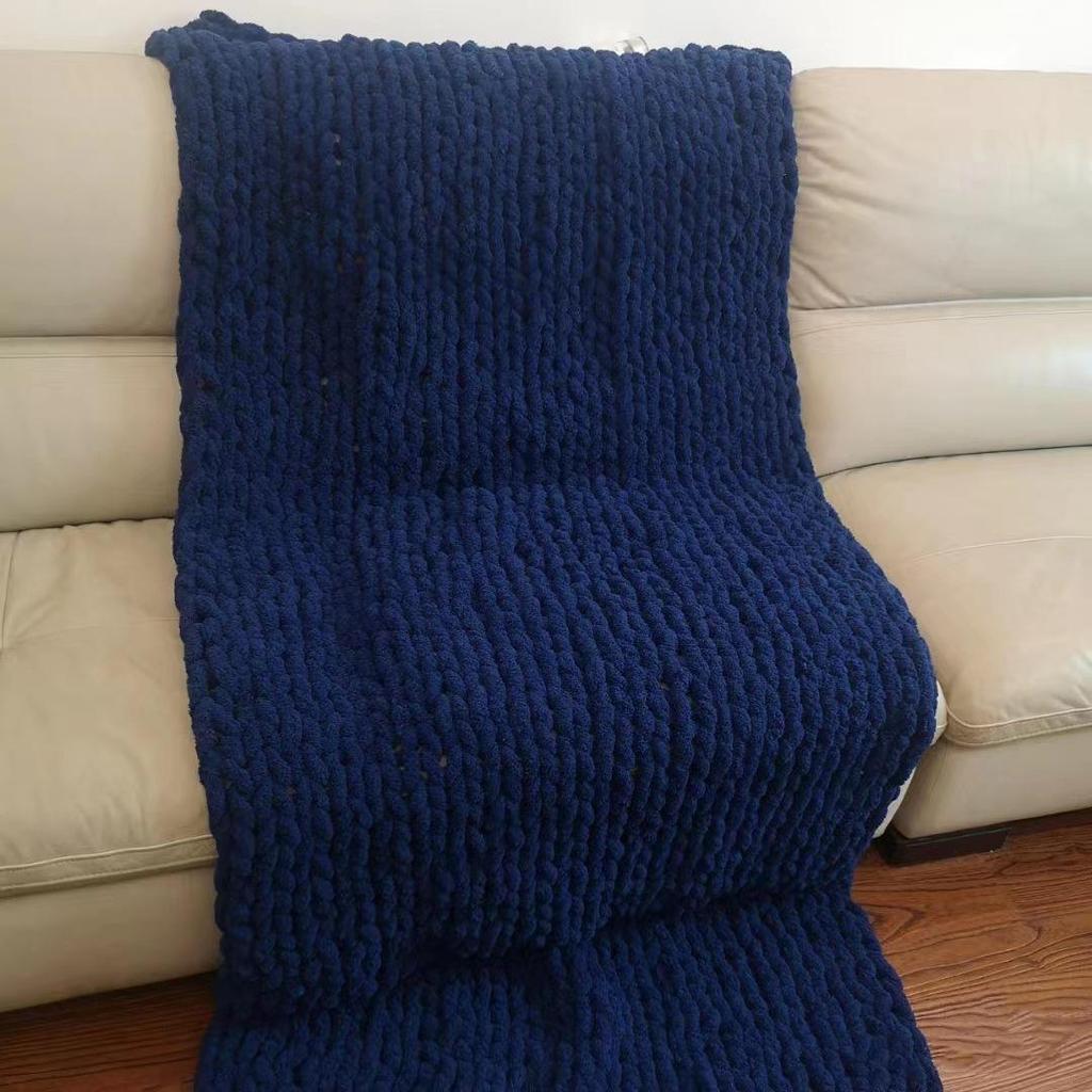 Шерстяное одеяло ручной работы с изображением радужного кошачьего хвоста: Уютный, не линяет, устойчив к выцветанию