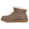 Fashionable Short Round-Toe Warm Boots Women Boots Gray 1143937-SKP