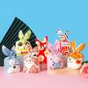 50Pcs Cartoon Rabbit Ear Candy Bags Plastic Candy Gift Bags Rabbit Long Ear Bags Biscuits