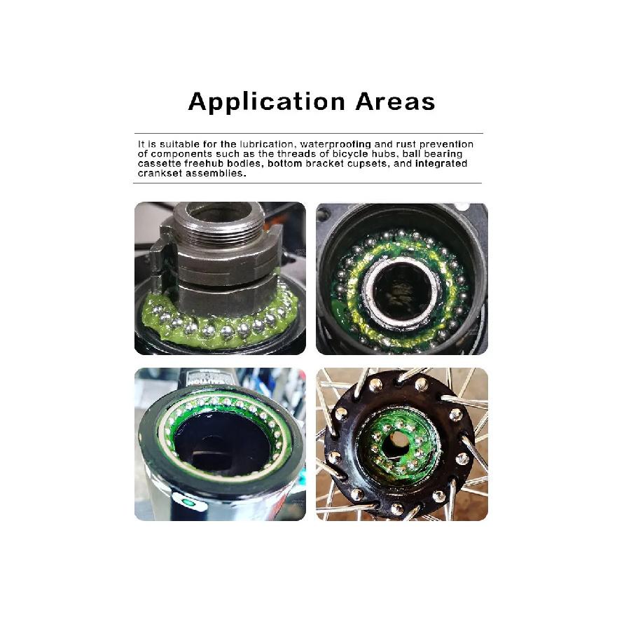 Premium Bike Grease Motor Bearing Lubricating Grease Mid-axis Pedal Bowl Group Maintenance Lubricant for Mountain Road Bikes