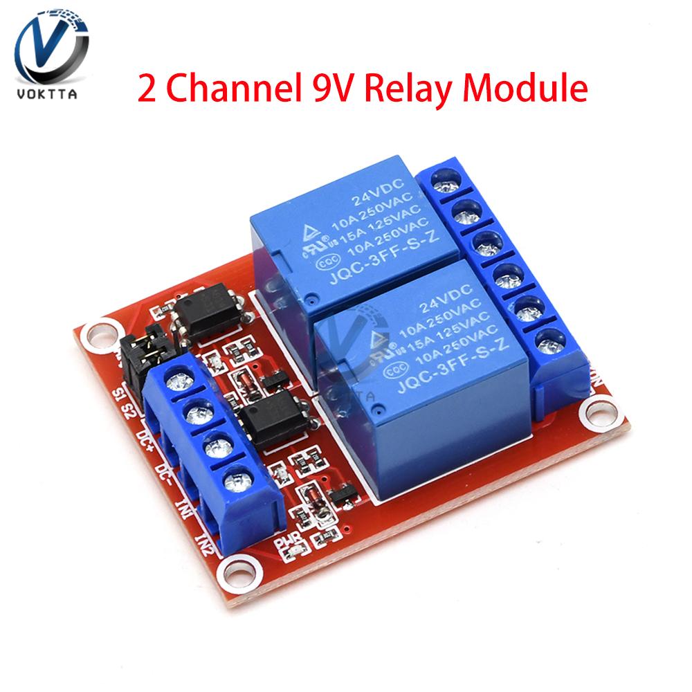 5V 9V 12V 24V 1 2 4-канальная релейная модуль-плата-шилд для Arduino с поддержкой оптопары Высокий и низкий уровень триггера реле 5