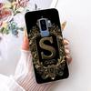 For Samsung Galaxy S9 Plus Case Initial Letter Silicone Protective Soft Back Cover For SamsungS9 S 9+ Case G960F G965F  Funda