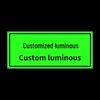 Glow-in-the-Dark Directional PVC Sticker