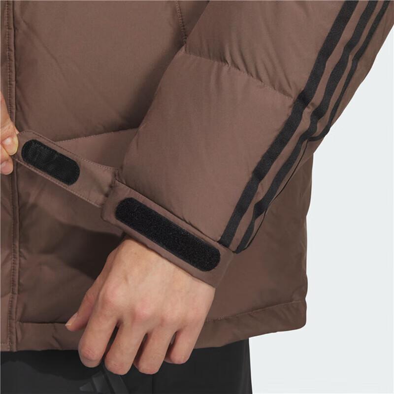 Men's Jacket Adidas Sportlife Down Jacket Unisex Stratum Dark Earthy Brown