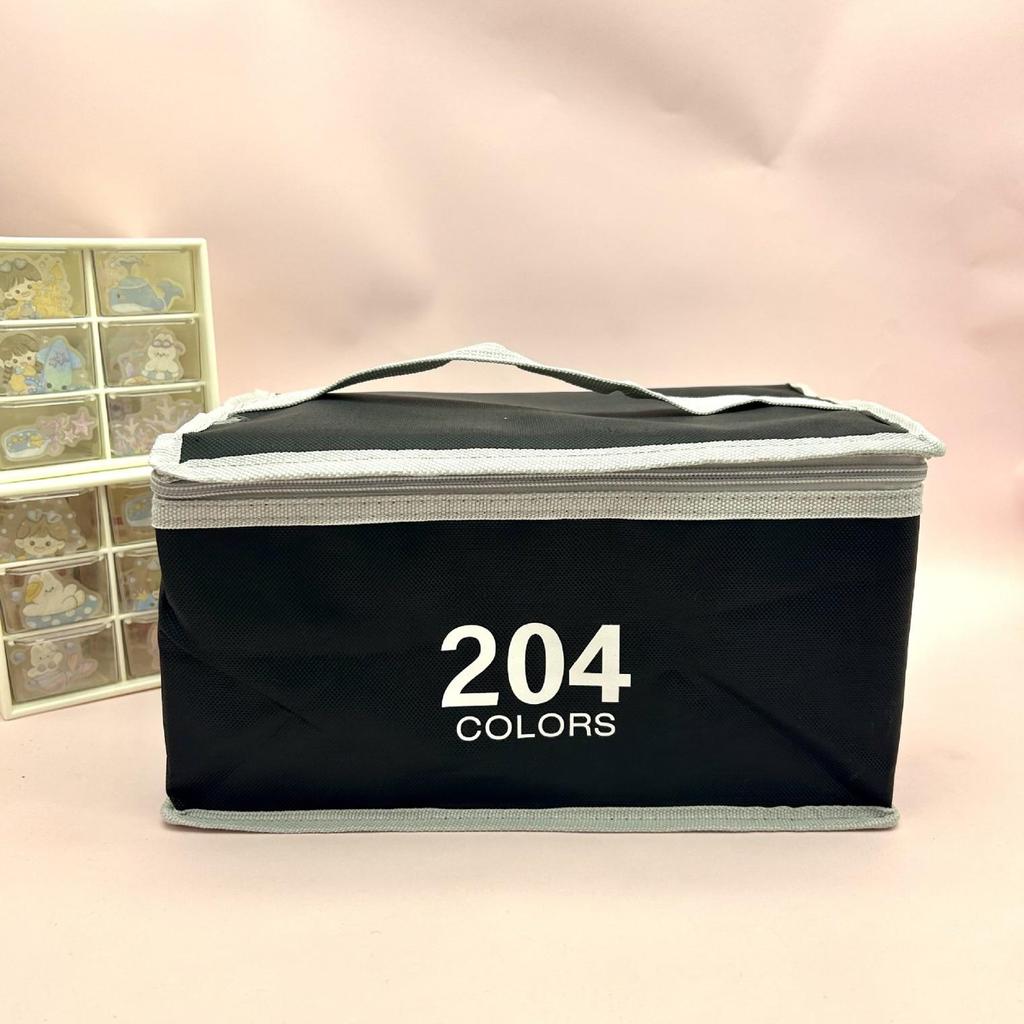 Набор из 262-цветных перманентных маркеров с двойным наконечником для студентов, занимающихся искусством и живописью