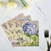 Good-Flower Butterfly Printed Paper Disposable Table Dinner Napkin 20Pcs/Pack 33X33cm Tissues