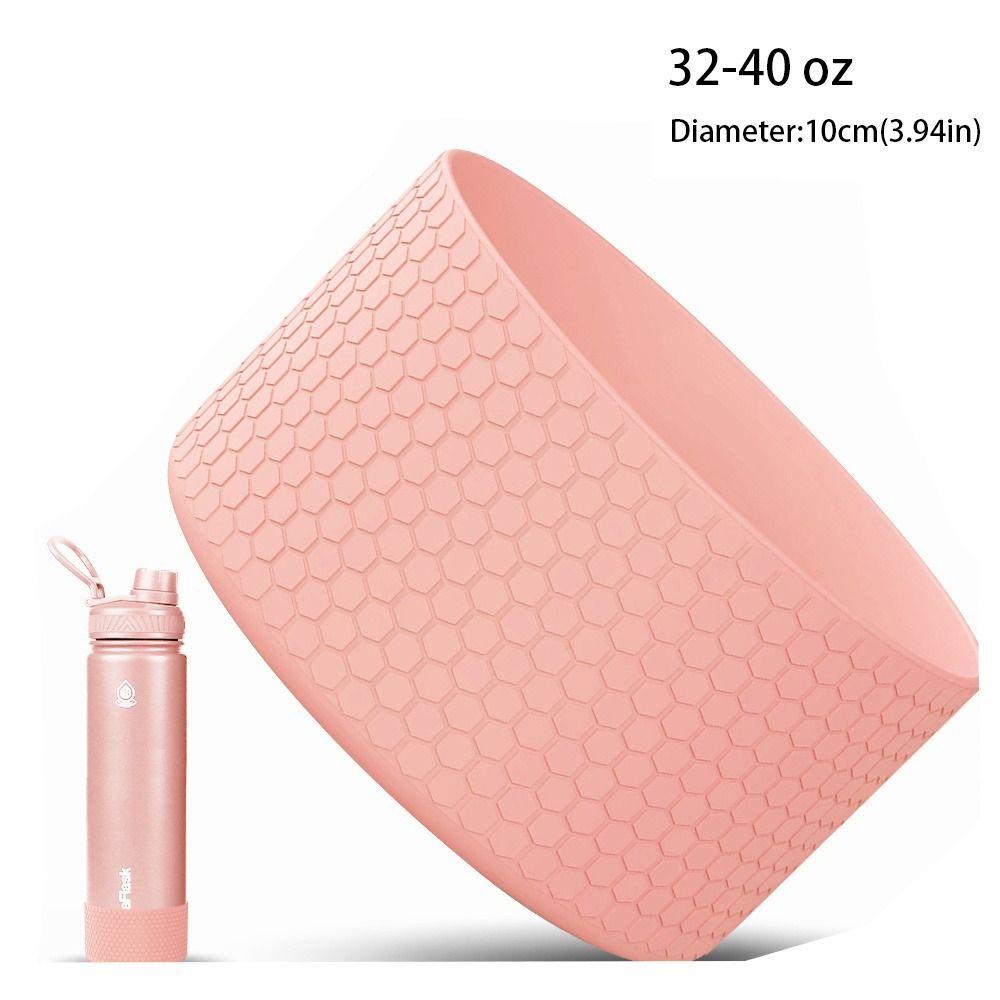 Anti-Slip Bottle Bottom Sleeve Silicone Sports Cup Cover for Aquaflash/HydroFlask 12-40 Oz