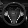 Car Steering Wheel Cover Nissan Qashqai Juke X-Trail Patrol Note Leaf Altima Maxima Micra Murano Rogue Pulsar Sentra Teana Tiida cv6
