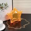 2024 Summer Star Chain Crossbody Clutch - Acrylic Mini Evening Bag with Lipstick Holder
